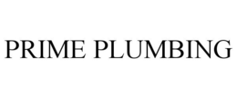 PRIME PLUMBING trademark