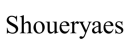 SHOUERYAES trademark