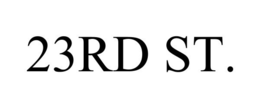 23RD ST. trademark