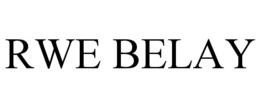 RWE BELAY trademark
