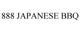 888 JAPANESE BBQ trademark