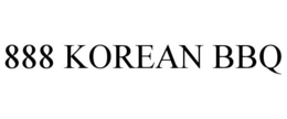 888 KOREAN BBQ trademark