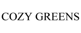 COZY GREENS trademark