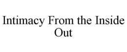 INTIMACY FROM THE INSIDE OUT trademark