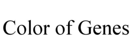 COLOR OF GENES trademark