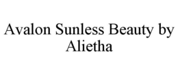 AVALON SUNLESS BEAUTY BY ALIETHA trademark