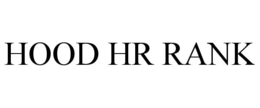 HOOD HR RANK trademark