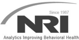 NRI SINCE 1987 ANALYTICS IMPROVING BEHAVIORAL HEALTH trademark