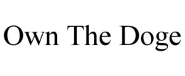 OWN THE DOGE trademark