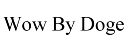 WOW BY DOGE trademark
