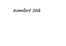 KOMFORT STIK trademark