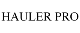 HAULER PRO trademark