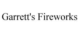 GARRETT'S FIREWORKS trademark