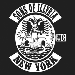 SONS OF ILLYRIA MC NEW YORK trademark