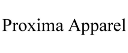 PROXIMA APPAREL trademark