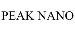 PEAK NANO trademark