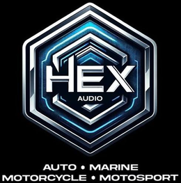 HEX AUDIO AUTO · MARINE MOTORCYCLE · MOTOSPORT trademark