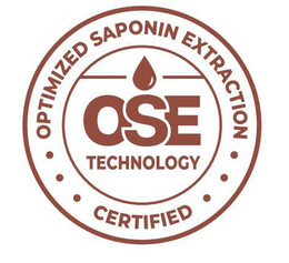 OSE TECHNOLOGY OPTIMIZED SAPONIN EXTRACTION CERTIFIED trademark