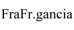 FRAFR.GANCIA trademark