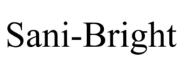 SANI-BRIGHT trademark