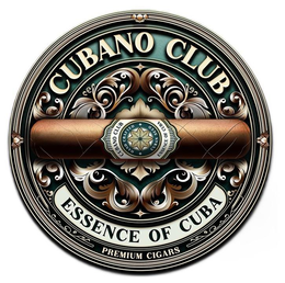 CUBANO CLUB ESSENCE OF CUBA PREMIUM CIGARS CUBANO CLUB ESSENCE OF CUBA HAND CRAFTED CUBAN SEED trademark