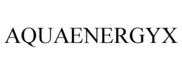 AQUAENERGYX trademark