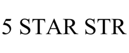 5 STAR STR trademark