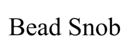 BEAD SNOB trademark
