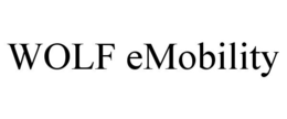 WOLF EMOBILITY trademark