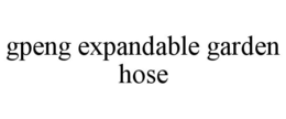 GPENG EXPANDABLE GARDEN HOSE trademark