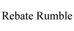 REBATE RUMBLE trademark