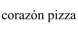CORAZÓN PIZZA trademark
