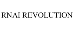 RNAI REVOLUTION trademark