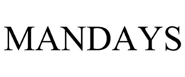 MANDAYS trademark