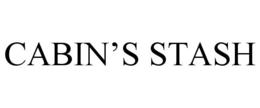 CABIN'S STASH trademark