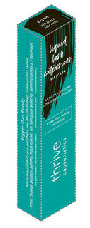 BIGGER THAN BEAUTY FOR EVERY PRODUCT YOU PURCHASE, WE DONATE TO HELP COMMUNITIES THRIVE. POUR CHAQUE PRODUIT ACHETÉ, NOUS FAISONS UN DON POUR AIDER LES COMMUNAUTÉS À S'ÉPANOUIR. SEE YOUR IMPACT / DECOYVREZ VOTRE IMPACT: THRIVECAUSEMETICS.COM #THRIVECAUSEMETICS BRYNN RICH BLACK NOIR RICHE LIQUID LASH EXTENSIONS MASCARA LENGTH + VOLUME LONGEUER + VOLUME FLAKE-FREE TUBING TECHNOLOGY THRIVE CAUSEMETICS trademark