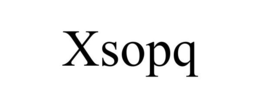 XSOPQ trademark