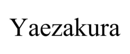 YAEZAKURA trademark