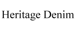 HERITAGE DENIM trademark