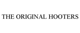THE ORIGINAL HOOTERS trademark