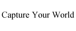 CAPTURE YOUR WORLD trademark