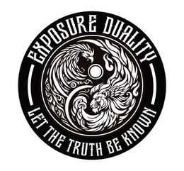 EXPOSURE DUALITY LET THE TRUTH BE KNOWN trademark
