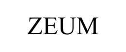 ZEUM trademark