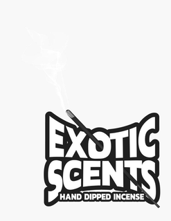 EXOTIC SCENTS HAND DIPPED INCENSE trademark