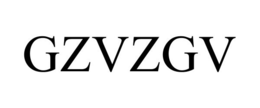 GZVZGV trademark