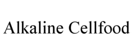 ALKALINE CELLFOOD trademark