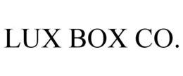 LUX BOX CO. trademark