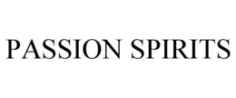 PASSION SPIRITS trademark
