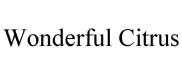 WONDERFUL CITRUS trademark