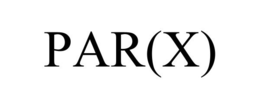 PAR(X) trademark